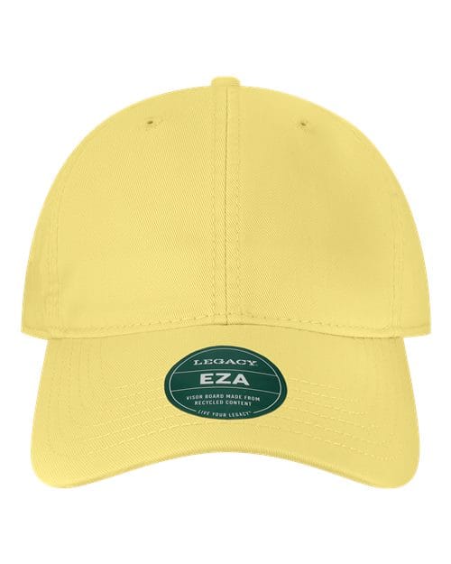 EZA-Relaxed Twill Dad Hat in Lemon