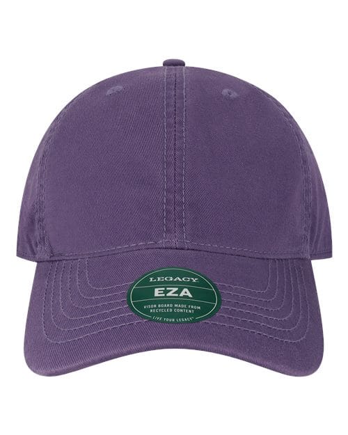 EZA-Relaxed Twill Dad Hat in Purple