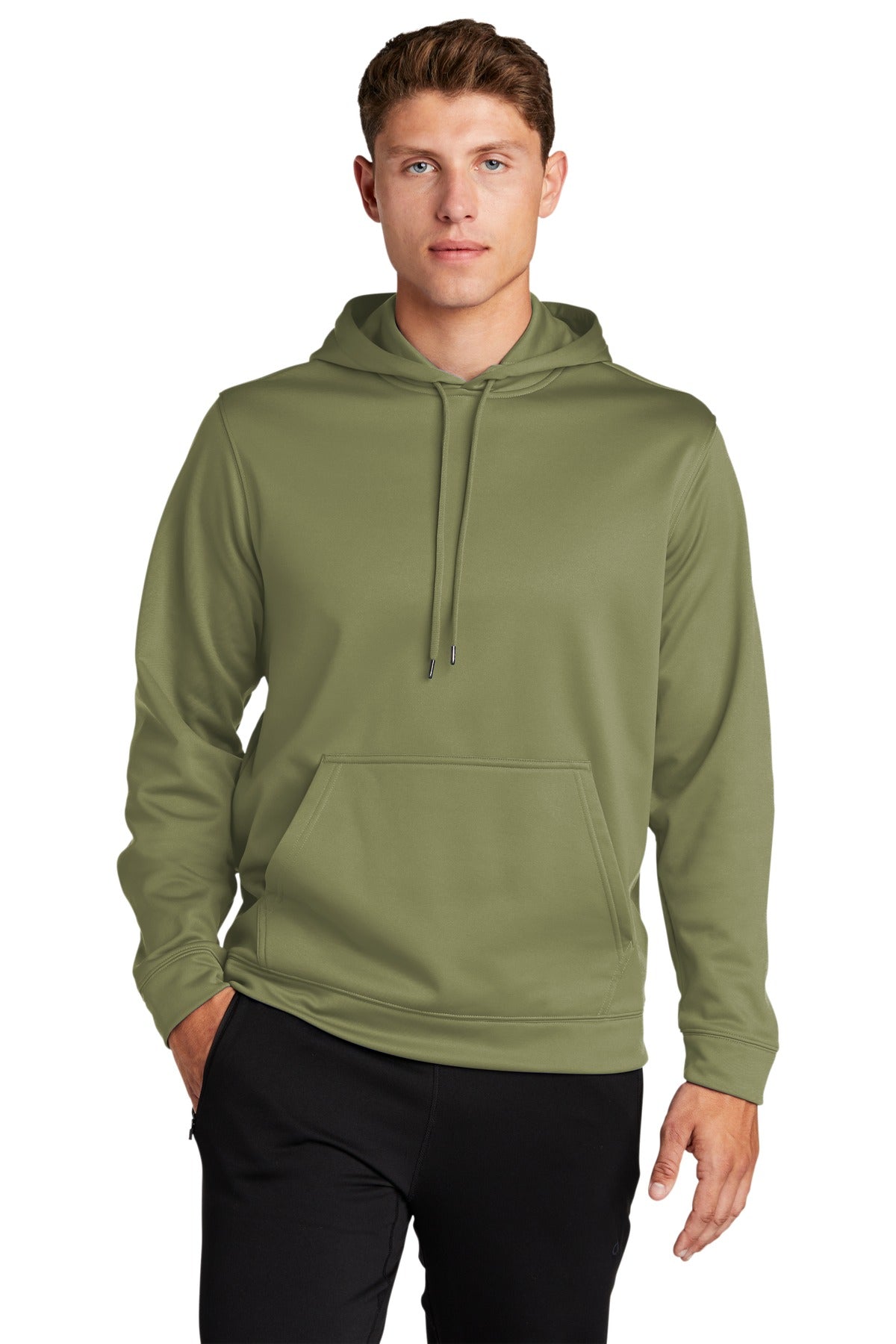 Sport-Tek Sport-Wick Fleece Hooded Pullover: F244