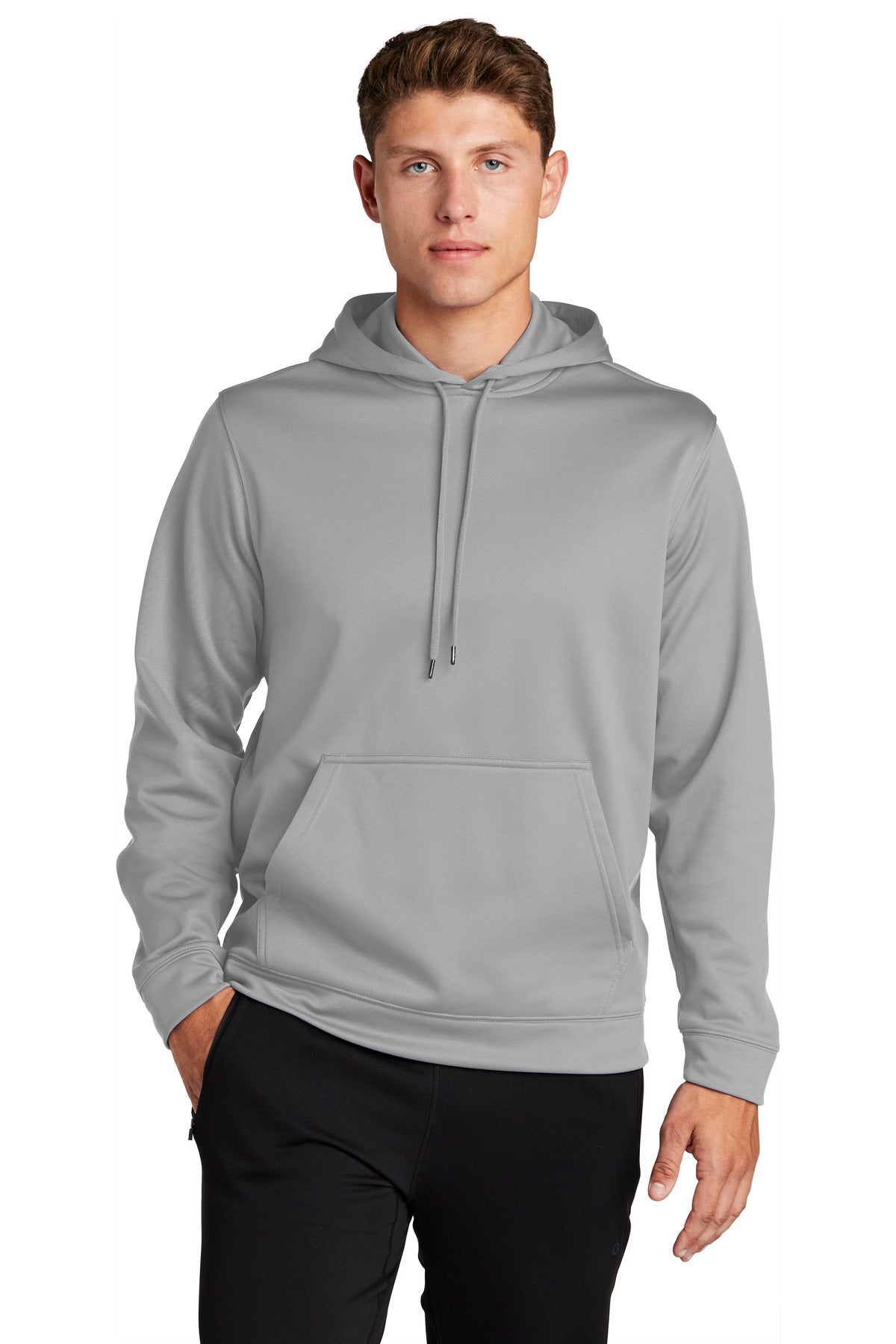 Sport-Tek Sport-Wick Fleece Hooded Pullover: F244