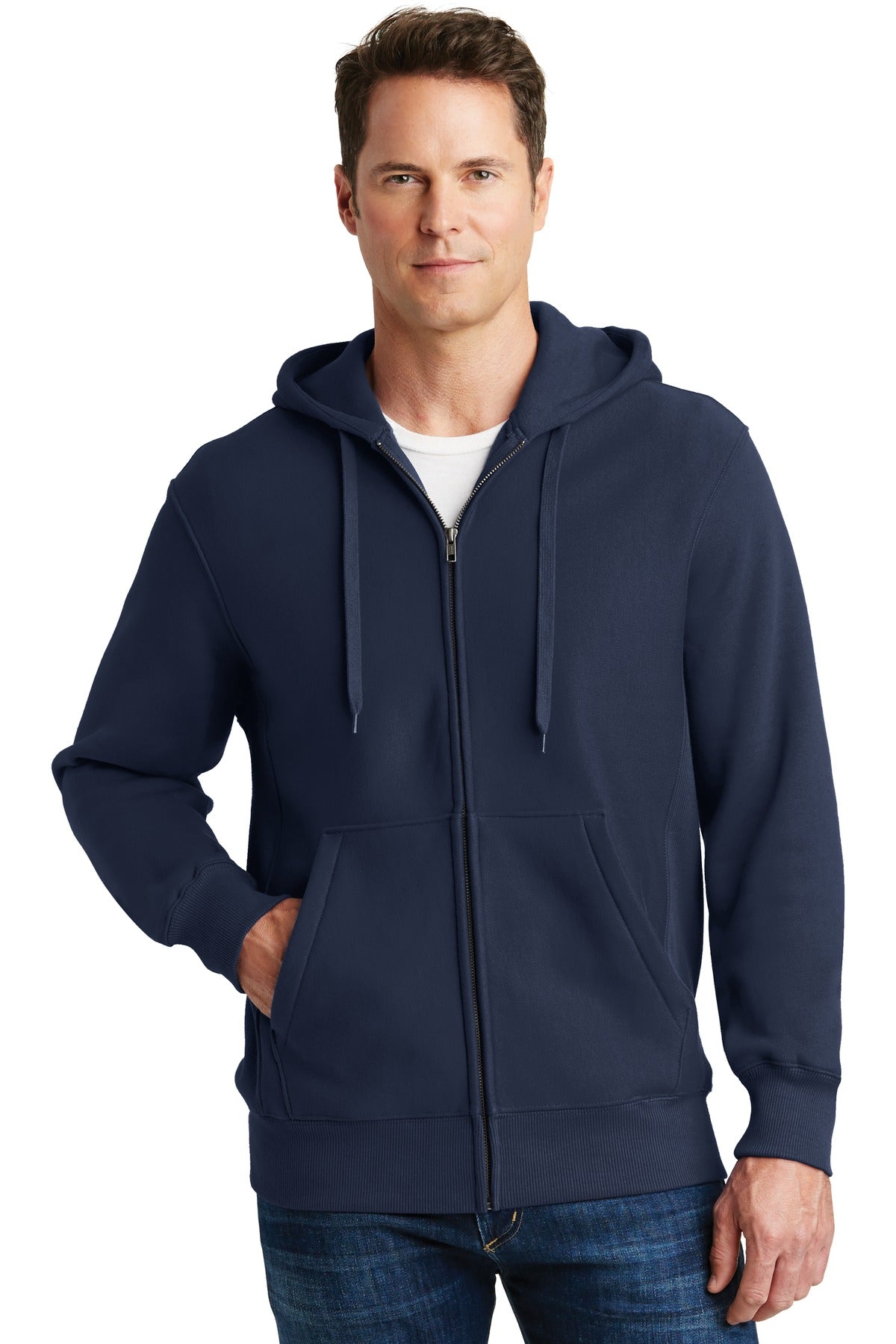 Sport-Tek F282: Super Heavyweight Full-Zip Hooded Sweatshirt