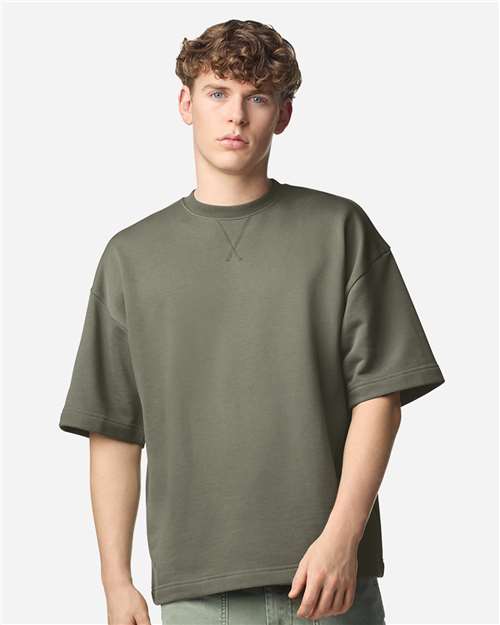 FTEX00 Unisex French Terry Ex Crew in 
