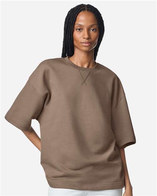 FTEX00 Unisex French Terry Ex Crew in 