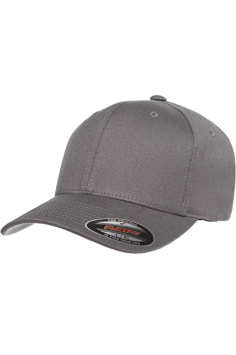 Flexfit 5001 Adult Value Cotton Twill Cap in Grey