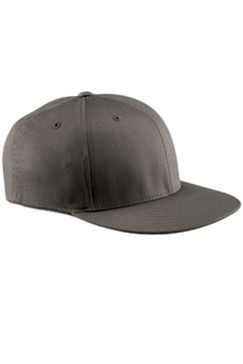 Flexfit 6297F Adult Wooly Twill Pro Baseball On-Field Shape Cap with Flat Bill in 