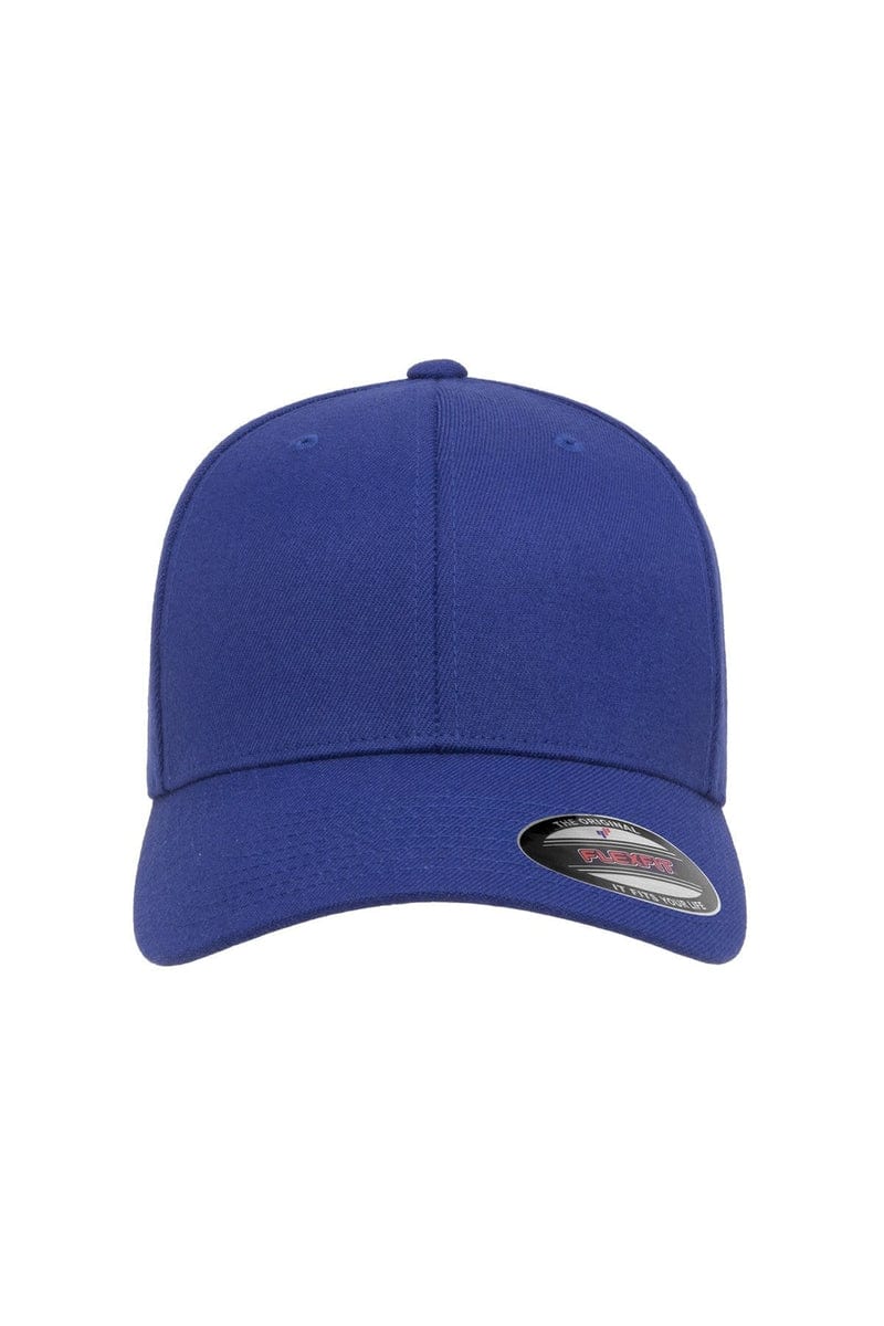 Flexfit 6477 Adult Wool Blend Cap in Royal