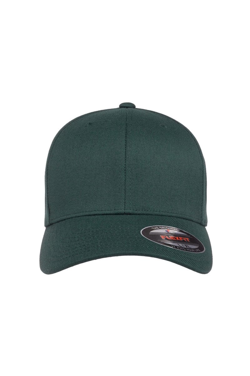 Flexfit 6477 Adult Wool Blend Cap in Spruce