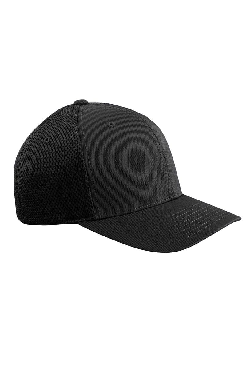 Flexfit 6533 Adult Ultrafibre and Airmesh Cap in Black