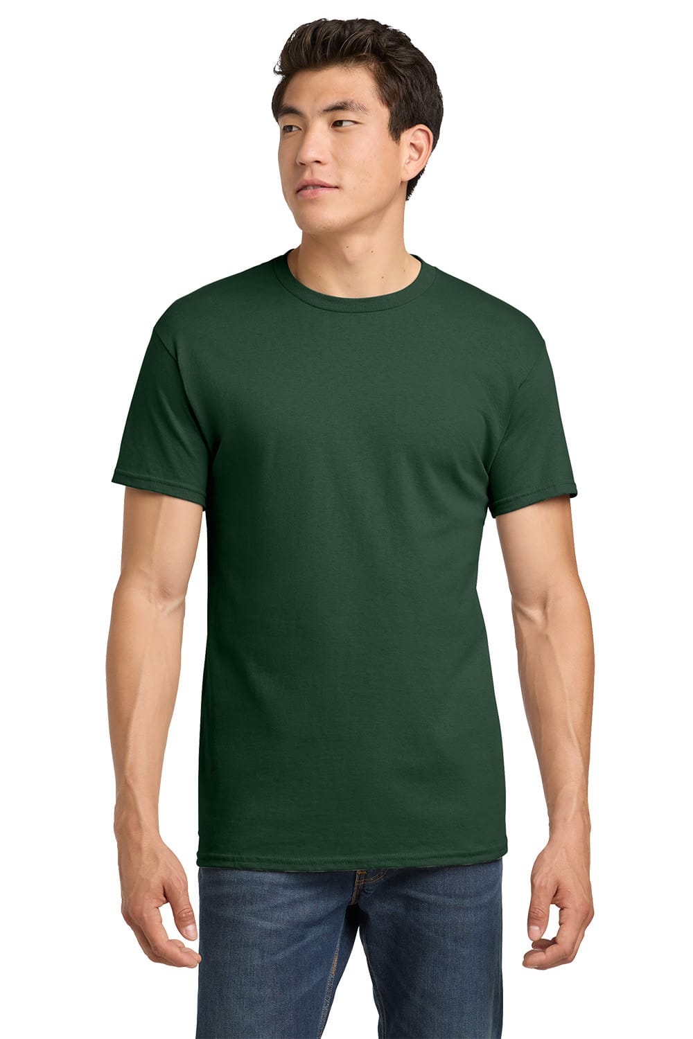 Gildan T-Shirts - Core S / Fan Dark Green Gildan 5000 Unisex Heavy Cotton T-Shirt