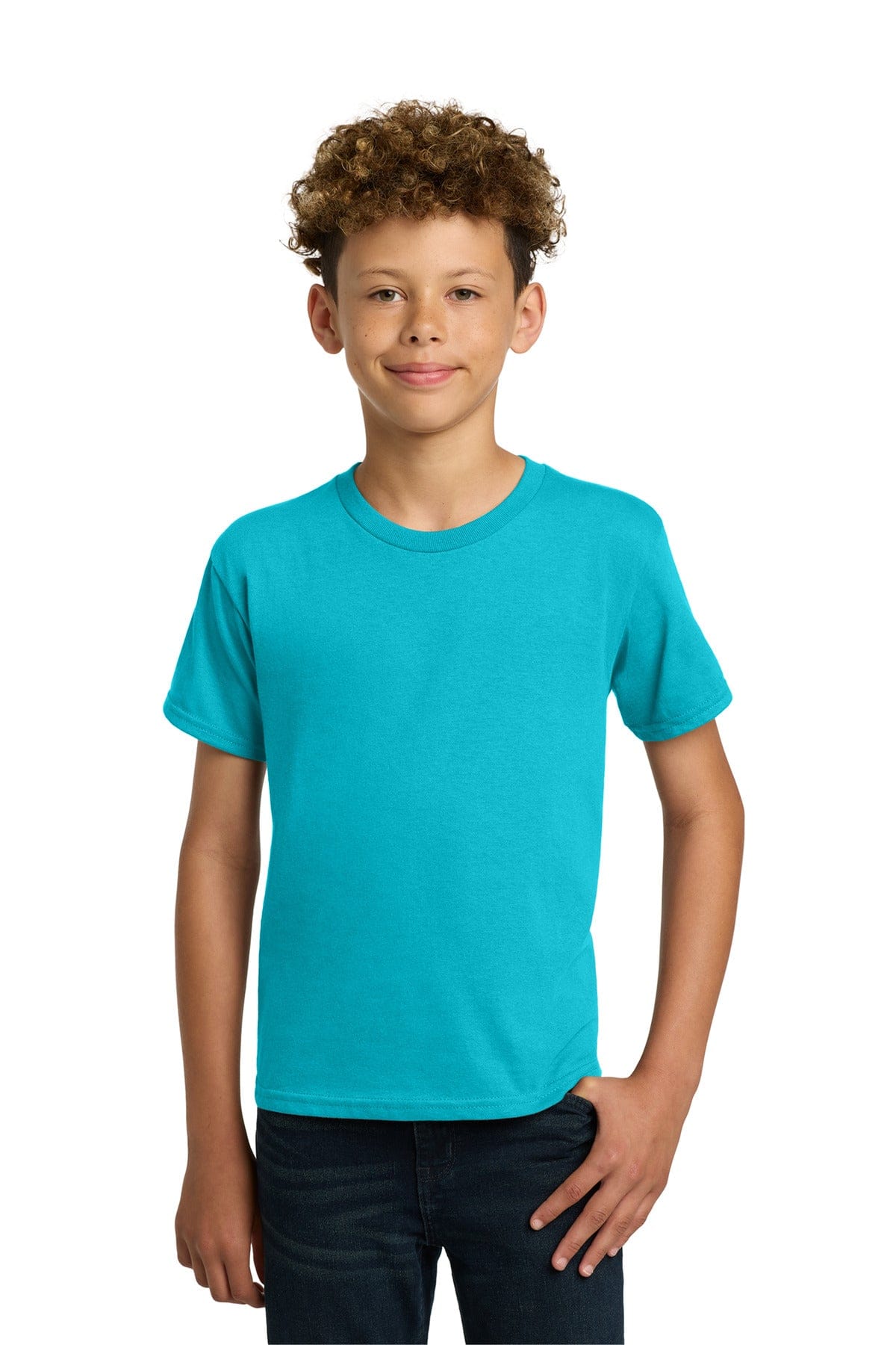 Gildan 5000B Youth Heavy Cotton 100% Cotton T-Shirt in 