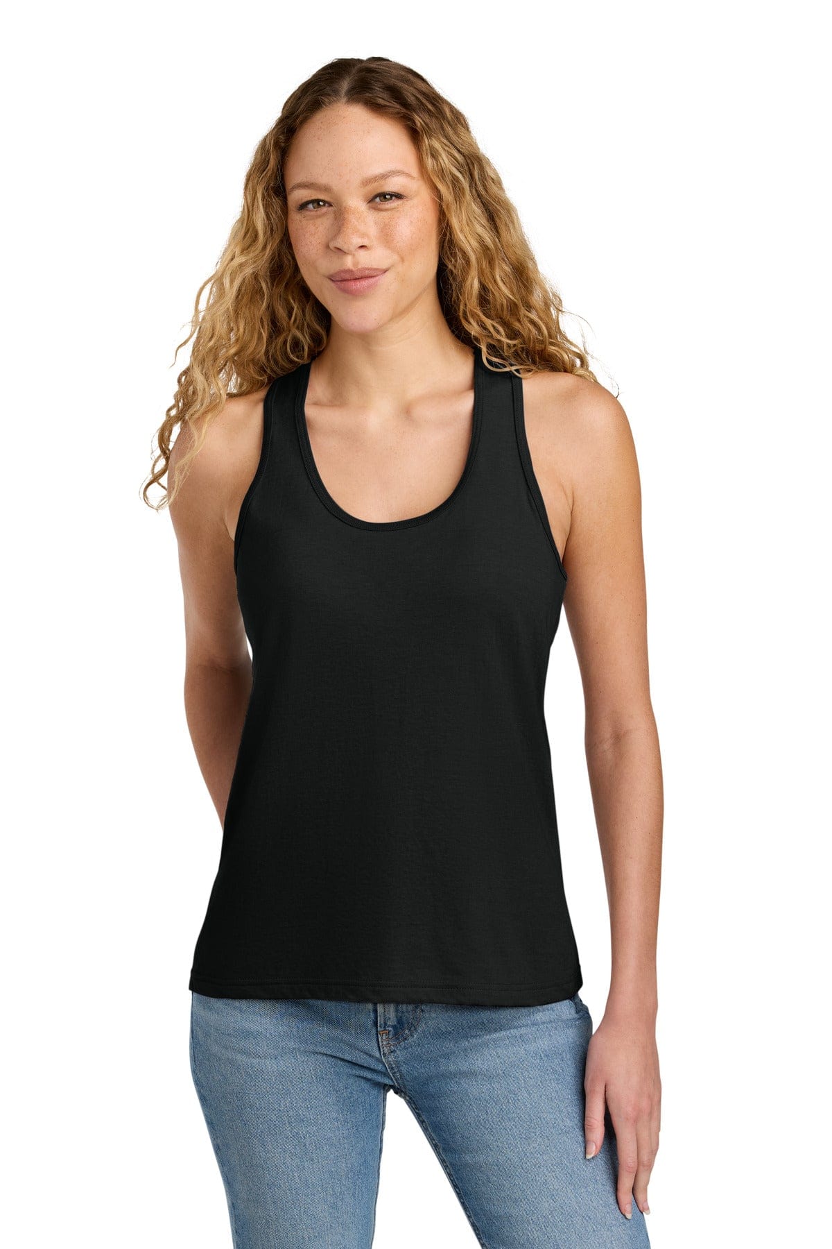 Gildan 64220LCVC Softstyle Women's CVC Racerback Tank in 