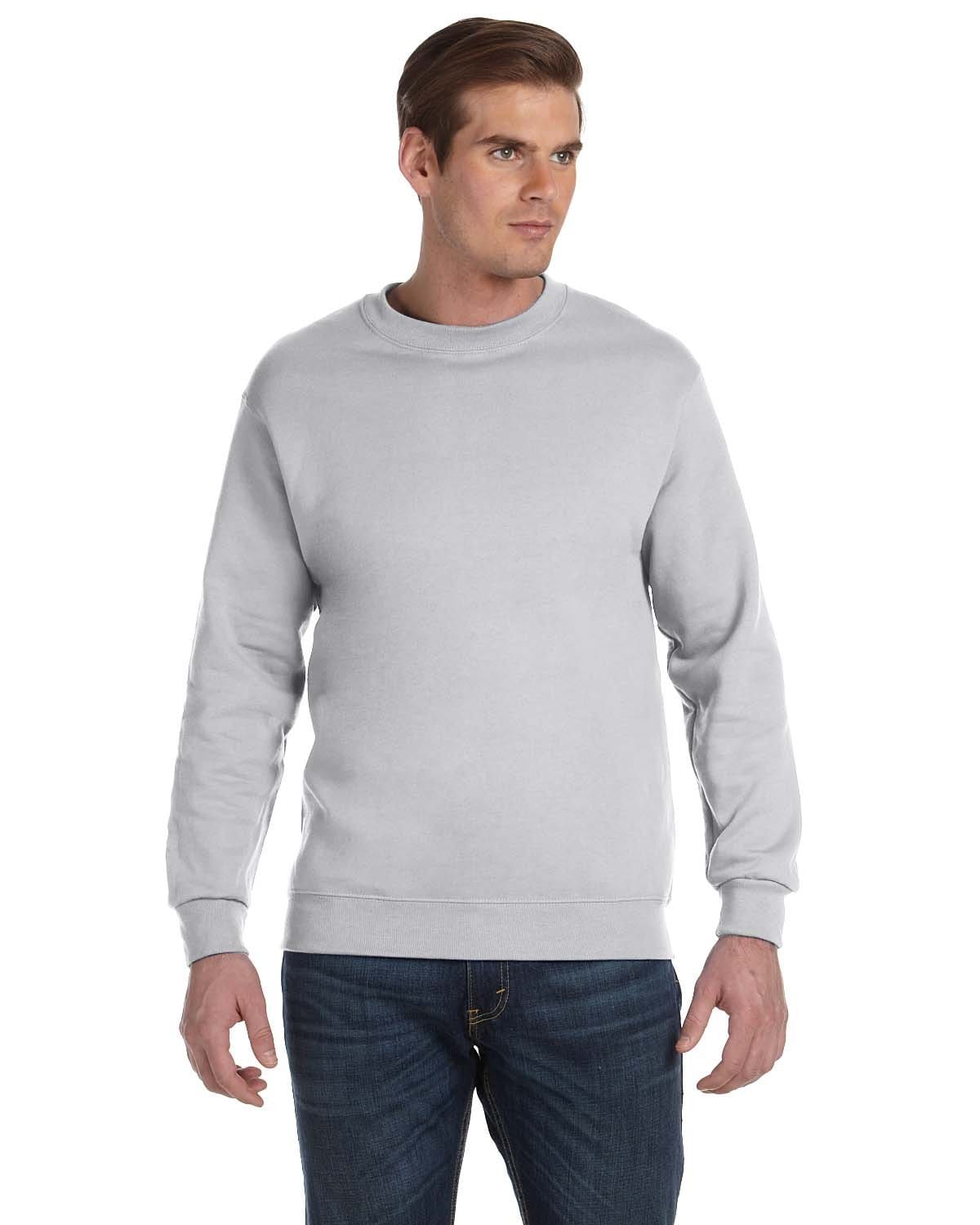 Gildan 12000 DryBlend Crewneck Sweatshirt in Ash Grey