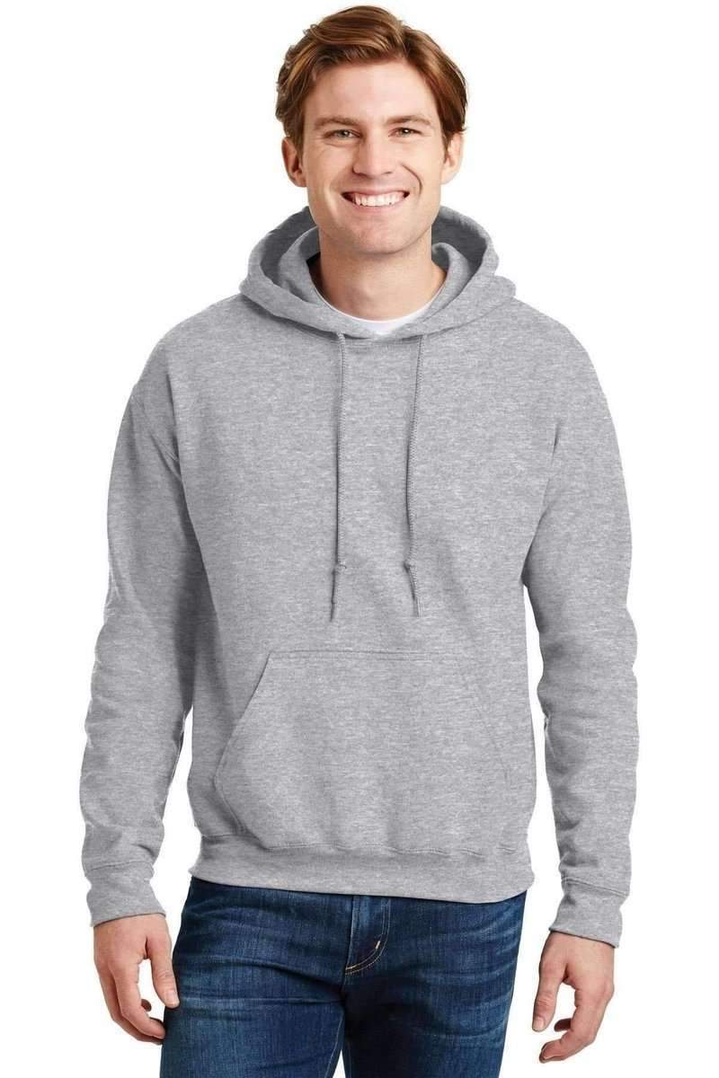Gildan 12500 DryBlend Hooded Sweatshirt in Sport Grey