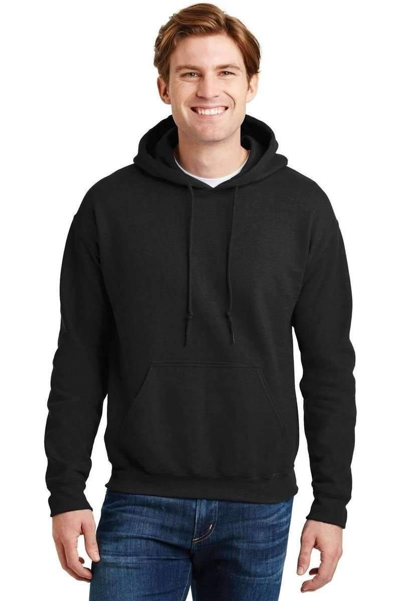 Gildan 12500 DryBlend Hooded Sweatshirt in Black