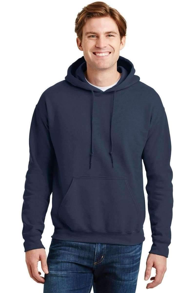 Gildan 12500 DryBlend Hooded Sweatshirt in Navy