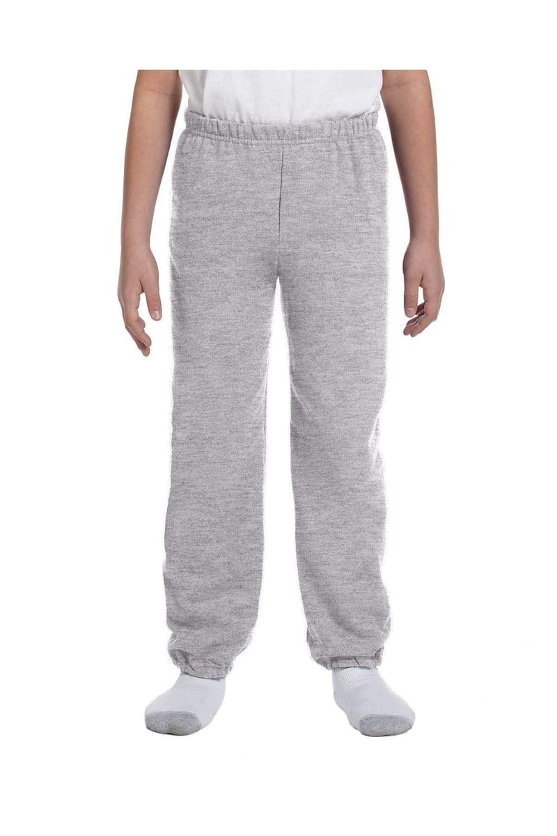  Gildan Youth Open Bottom Sweatpants, Style G18400B