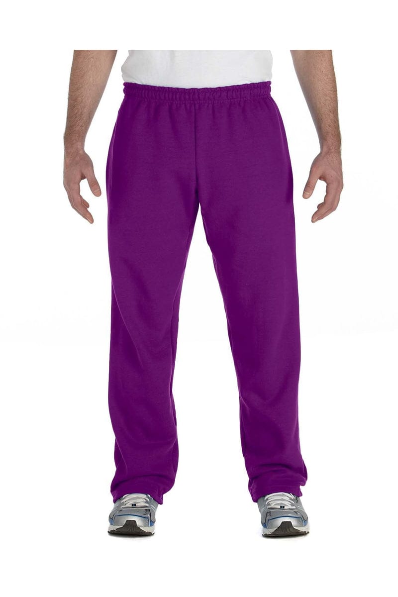 Gildan G184 Adult Unisex Heavy Blend Adult 8 oz., 50/50 Open-Bottom Sweatpants in 