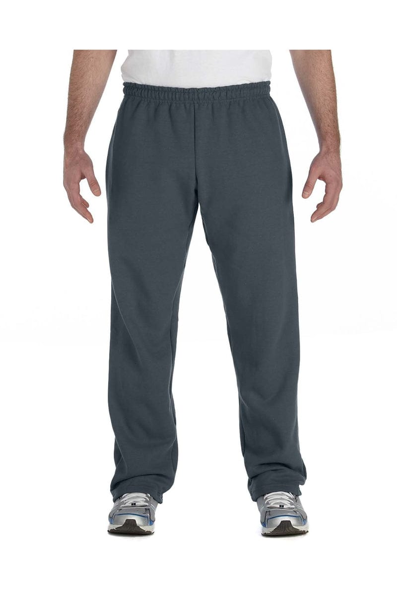 Gildan G184 Adult Unisex Heavy Blend Adult 8 oz., 50/50 Open-Bottom Sweatpants in 