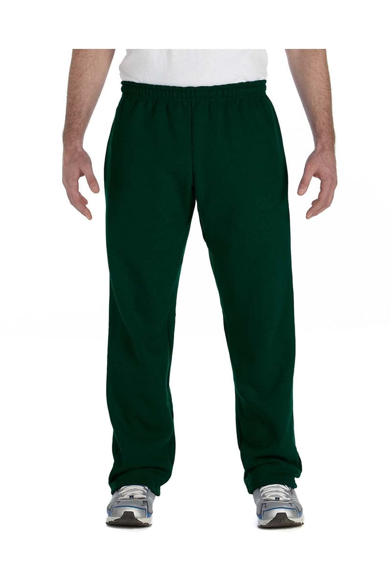 Gildan G184 Adult Unisex Heavy Blend Adult 8 oz., 50/50 Open-Bottom Sweatpants in 