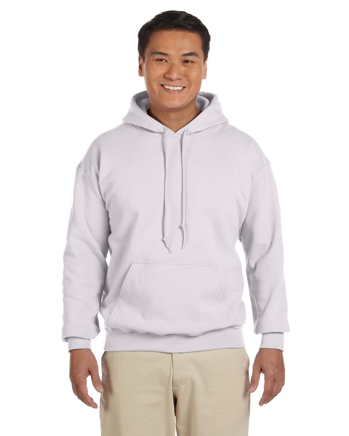 Gildan G185000 S / Ash Gildan G185 Adult Heavy Blend 50/50 Hooded Sweatshirt