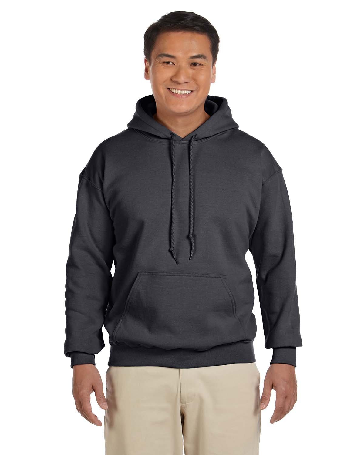 Gildan G185000 S / Charcoal Gildan G185 Adult Heavy Blend 50/50 Hooded Sweatshirt