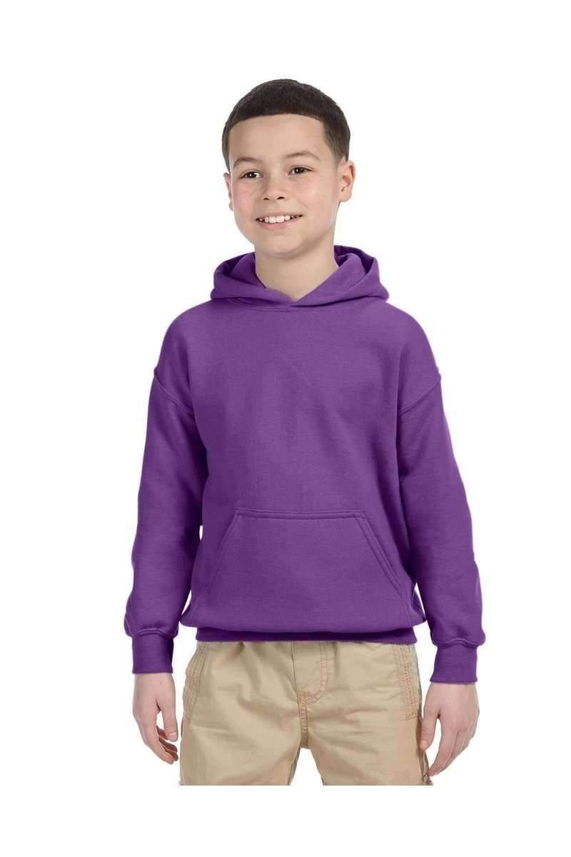 Gildan G185B Youth Heavy Blend Hooded Sweatshirt in 