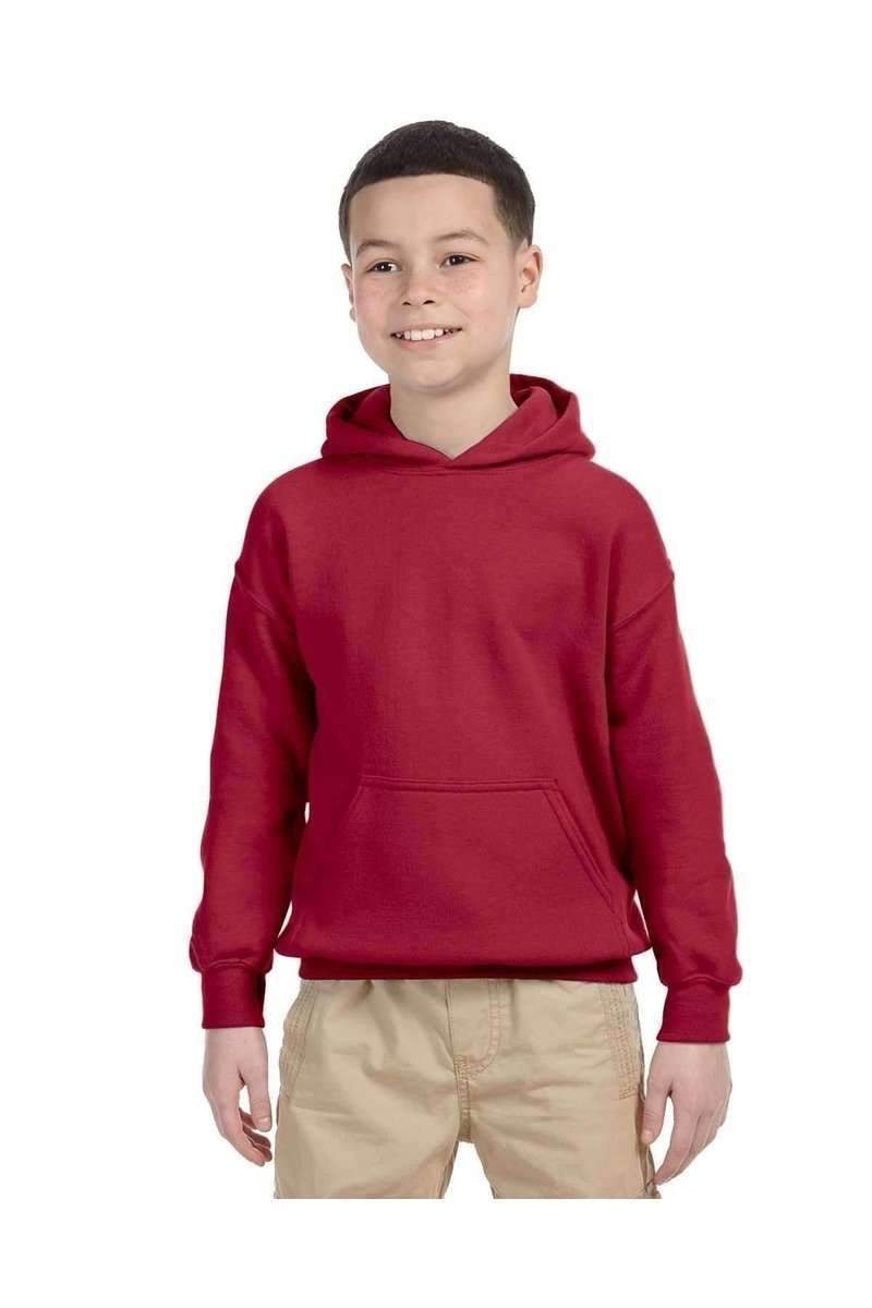Gildan G185B Youth Heavy Blend Hooded Sweatshirt in 