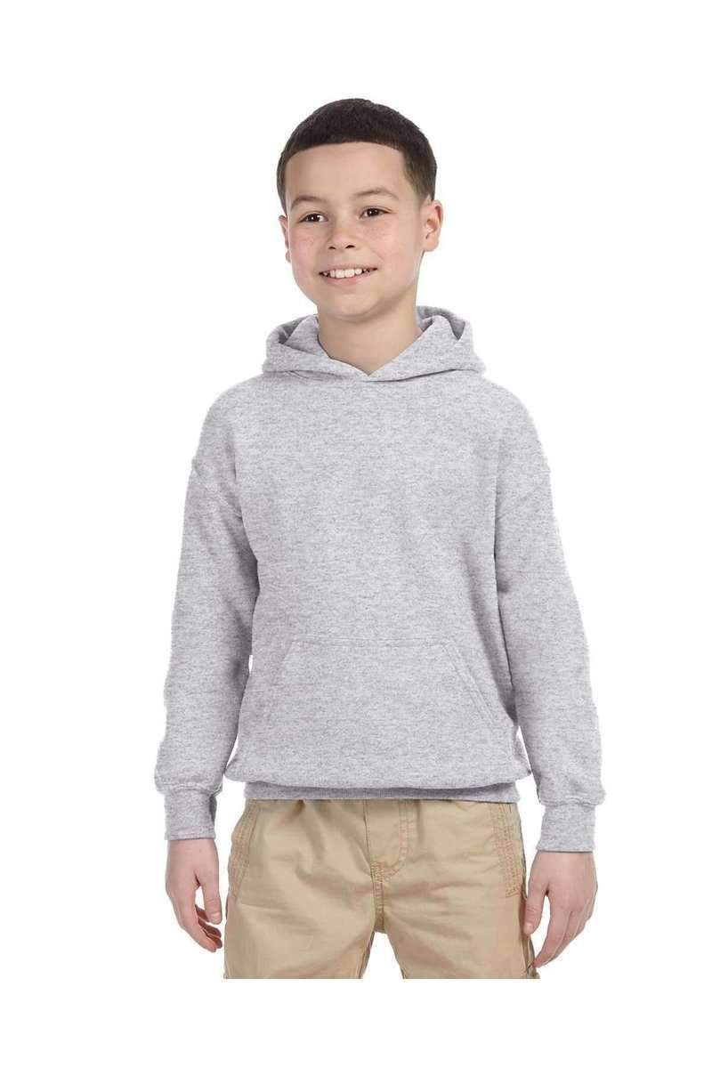 Gildan G185B Youth Heavy Blend Hooded Sweatshirt in 