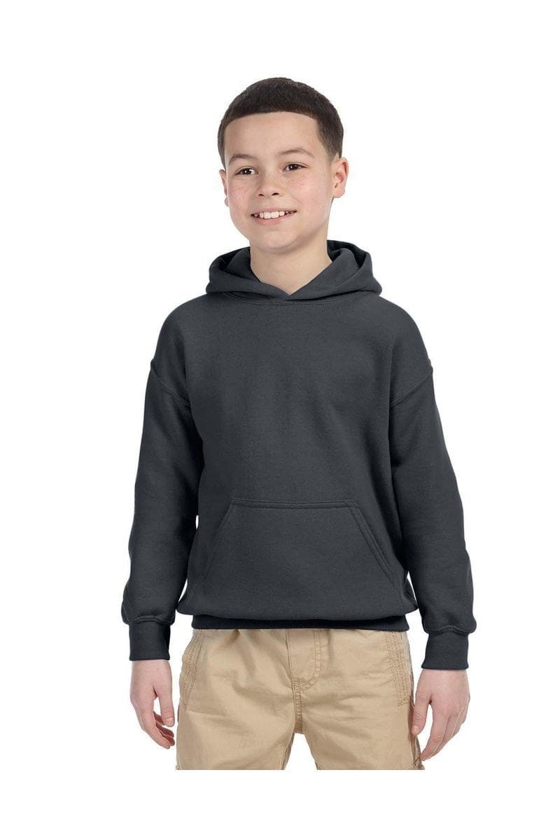 Gildan G185B Youth Heavy Blend Hooded Sweatshirt in 