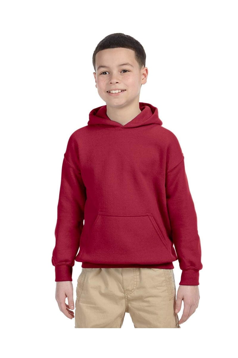 Gildan G185B Youth Heavy Blend Hooded Sweatshirt in 