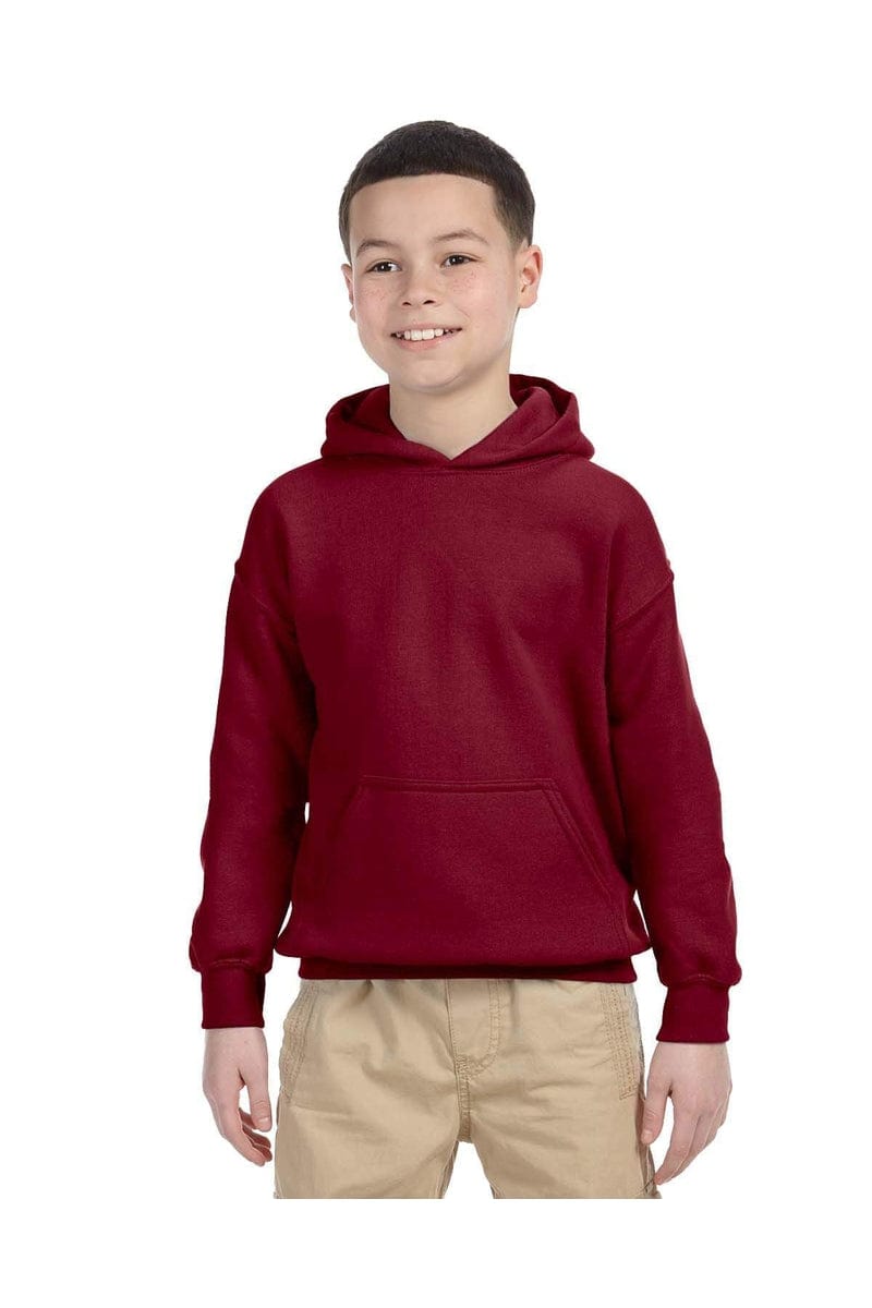 Gildan G185B Youth Heavy Blend Hooded Sweatshirt in 