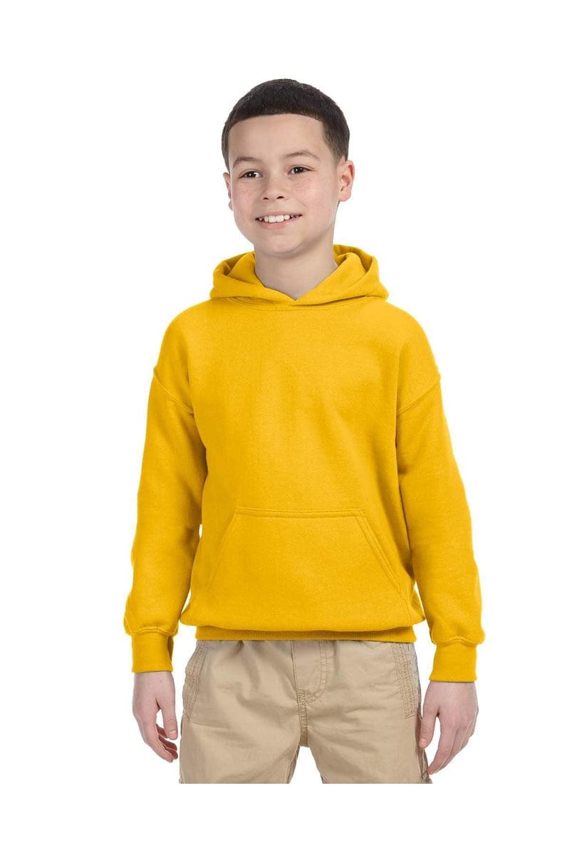 Gildan G185B Youth Heavy Blend Hooded Sweatshirt in 
