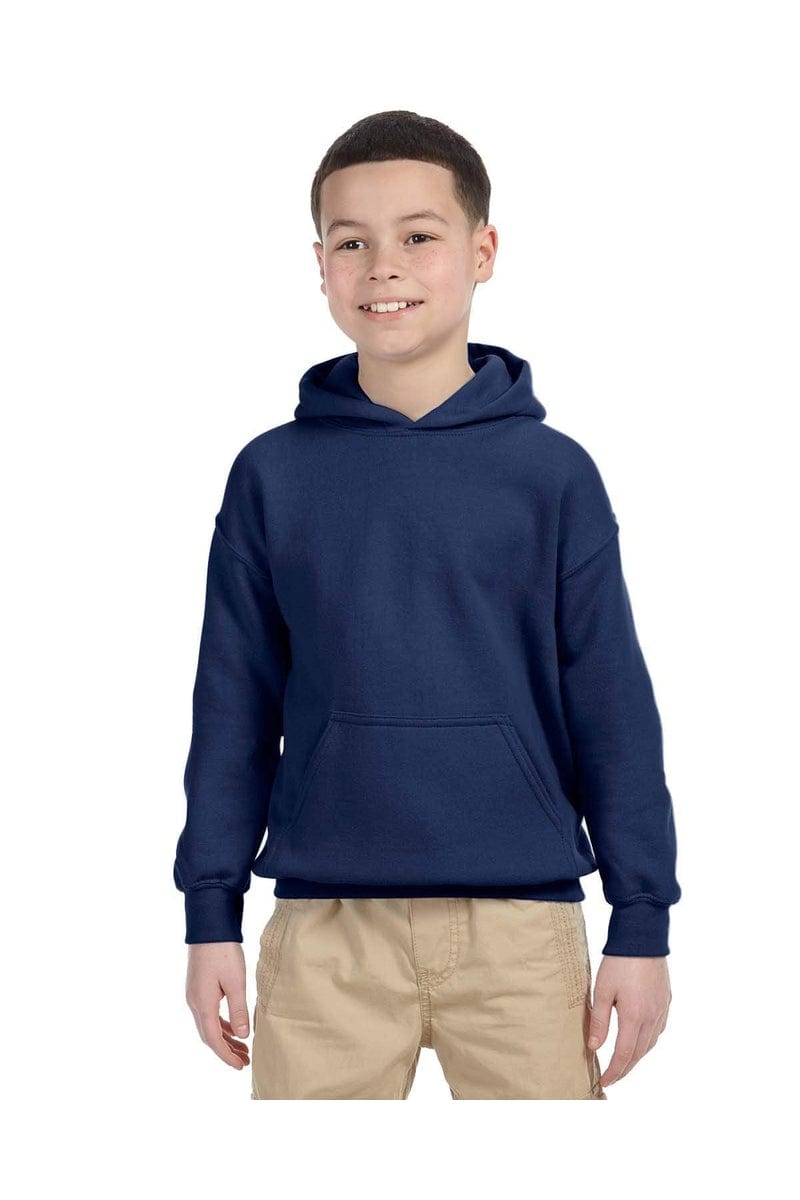 Gildan G185B Youth Heavy Blend Hooded Sweatshirt in 