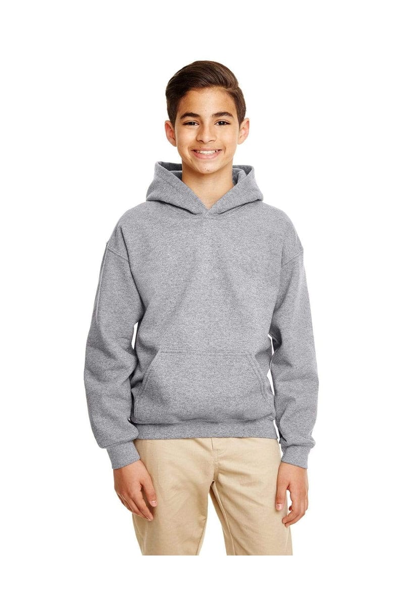 Gildan G185B Youth Heavy Blend Hooded Sweatshirt in 