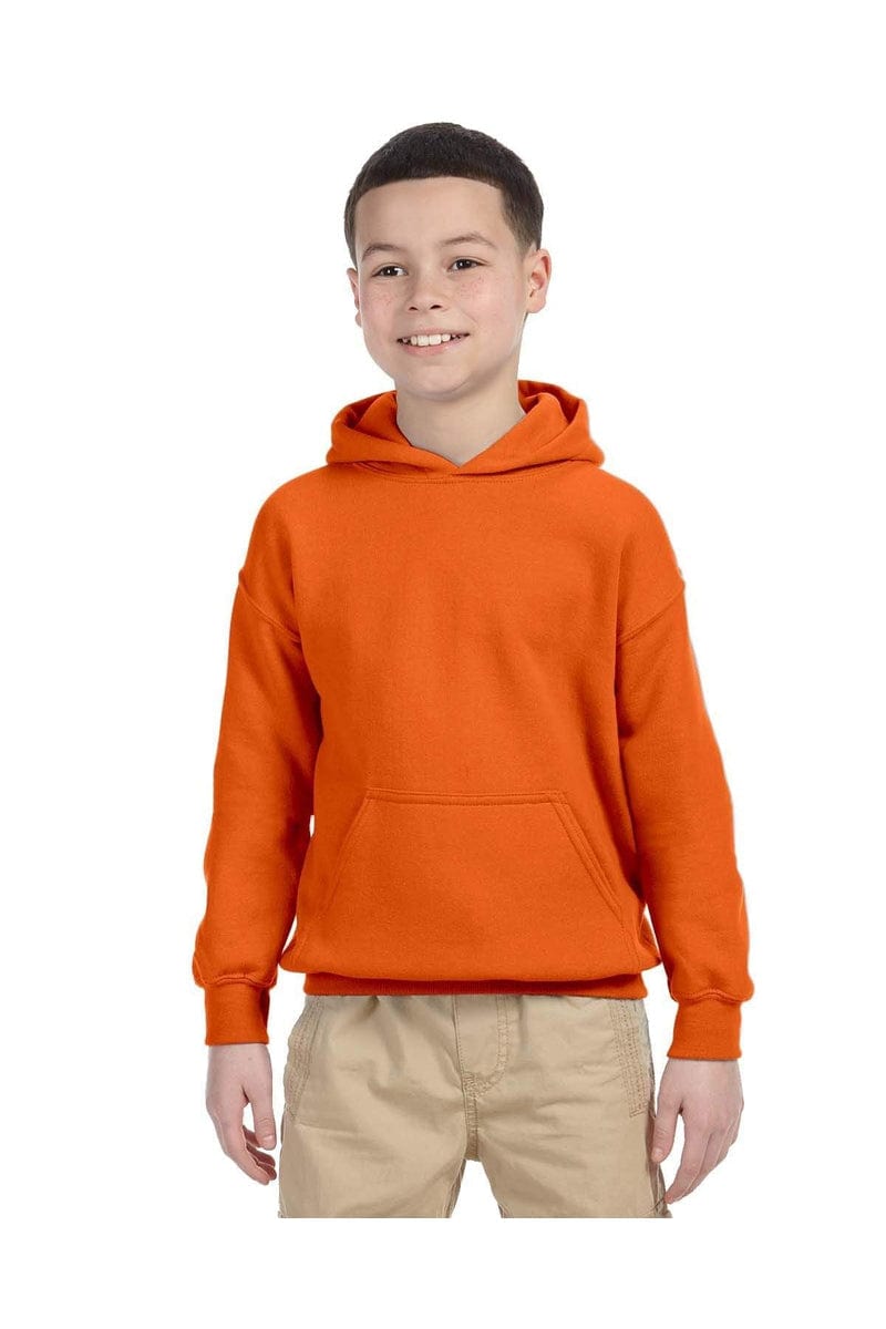 Gildan G185B Youth Heavy Blend Hooded Sweatshirt in 
