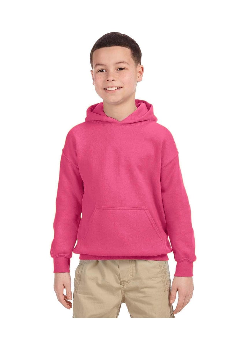 Gildan G185B Youth Heavy Blend Hooded Sweatshirt in 