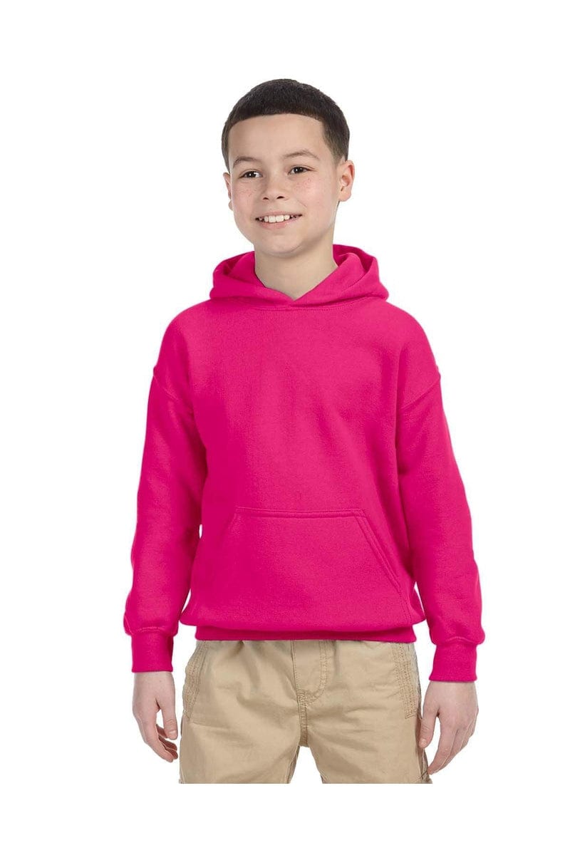Gildan G185B Youth Heavy Blend Hooded Sweatshirt in 