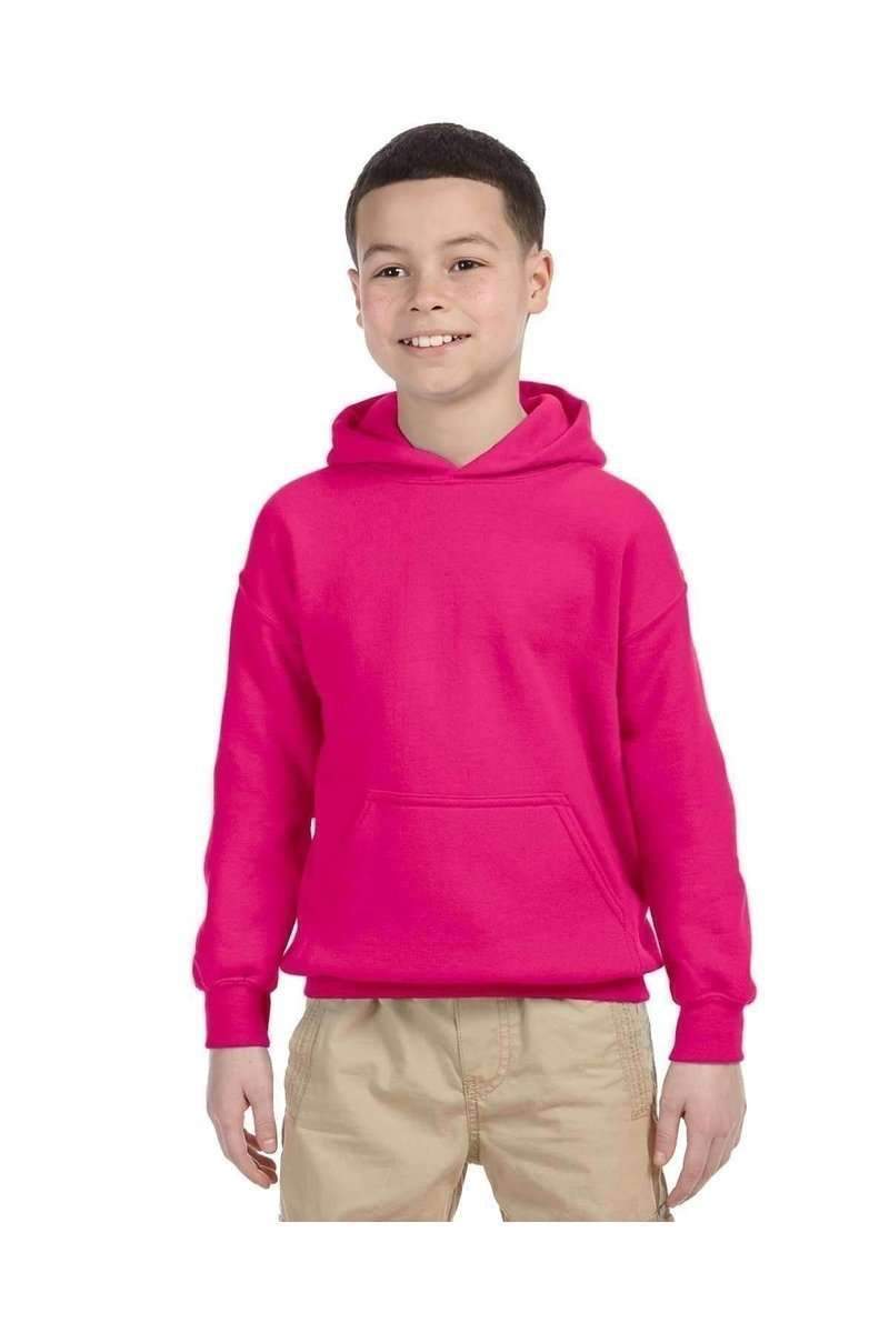 Gildan G185B Youth Heavy Blend Hooded Sweatshirt in 