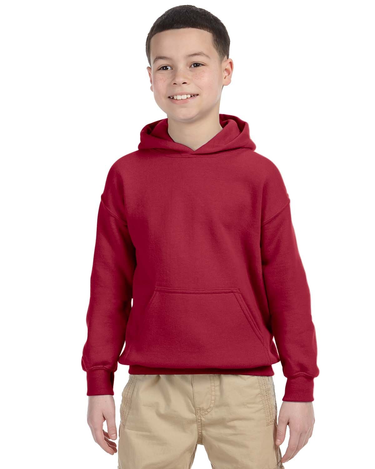 Gildan G185B Youth Heavy Blend Hooded Sweatshirt in 