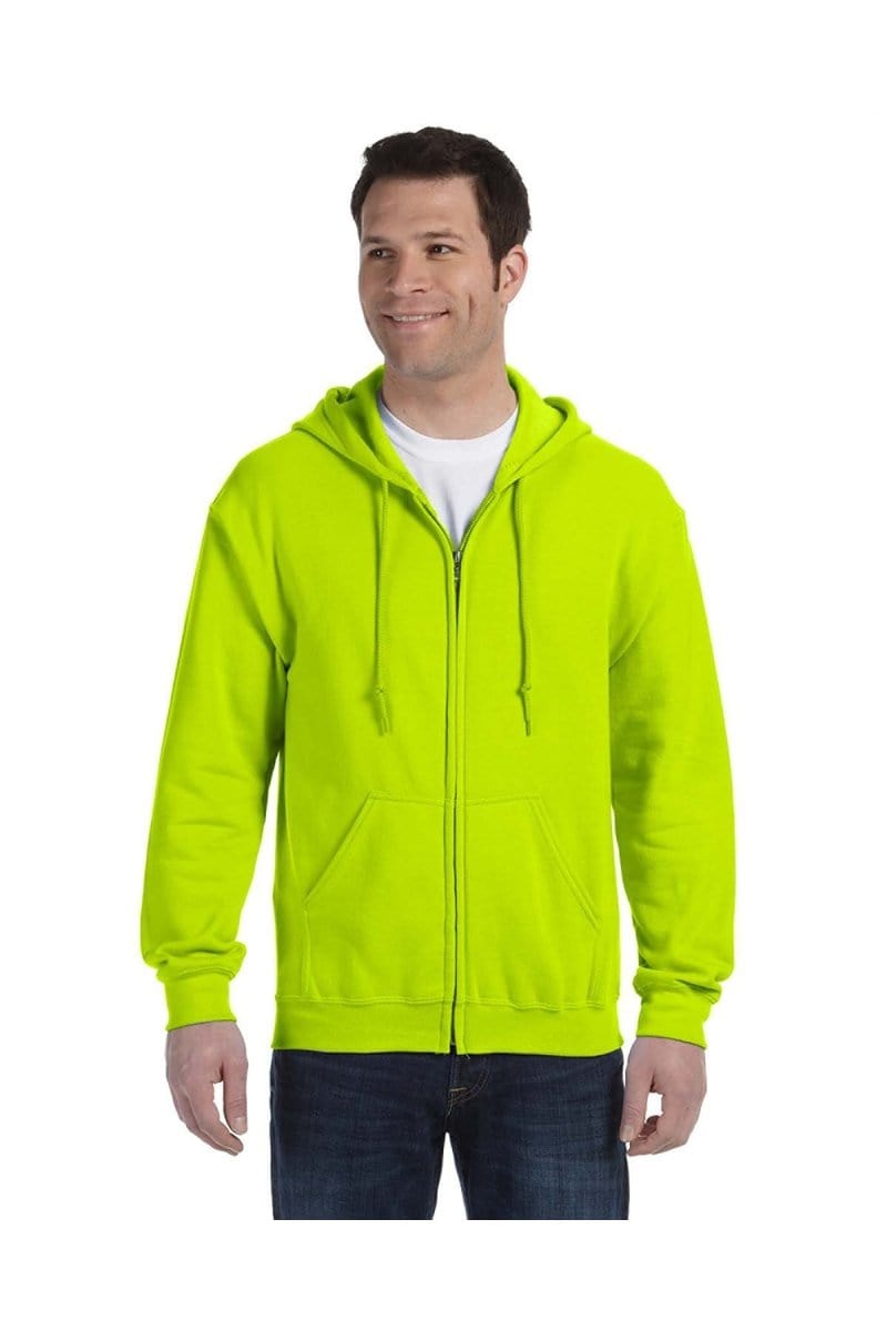 Gildan 18600B Youth Heavy Blend Full-Zip Hooded Sweatshirt in 