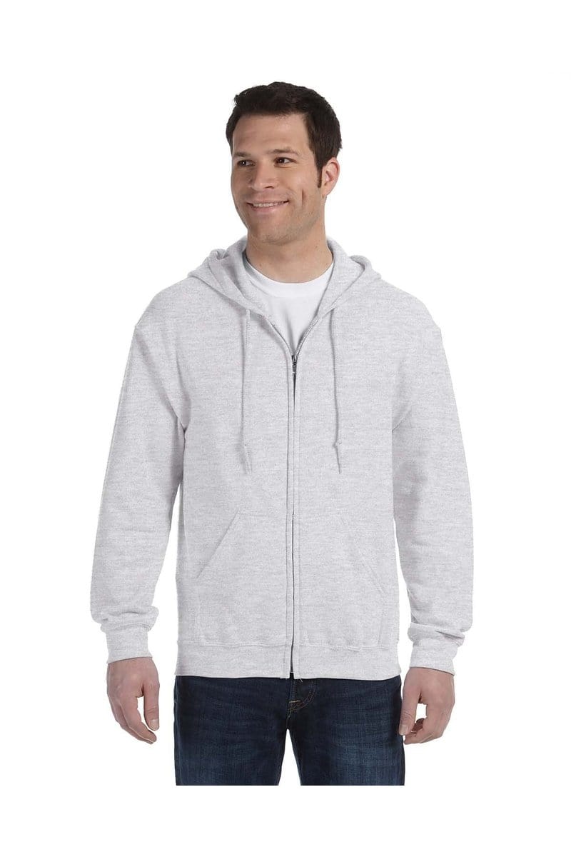 Gildan 18600B Youth Heavy Blend Full-Zip Hooded Sweatshirt in 