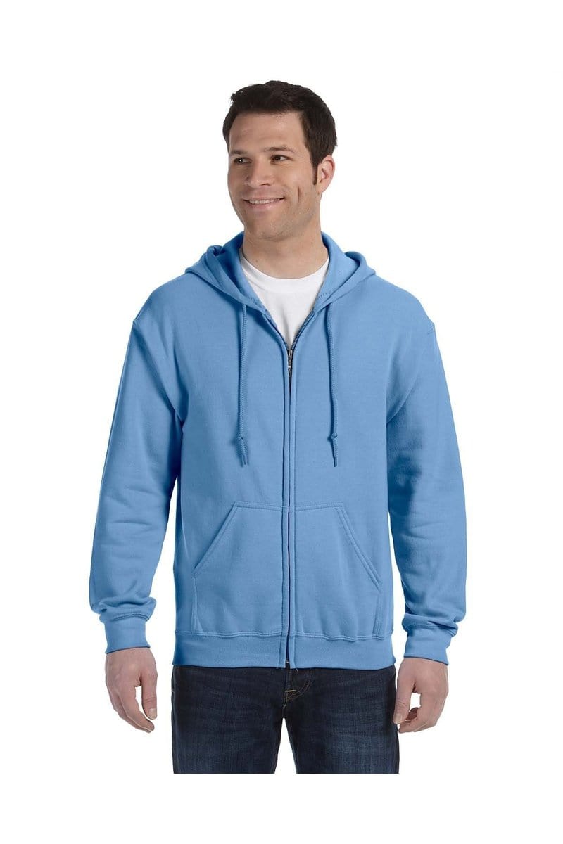 Gildan 18600B Youth Heavy Blend Full-Zip Hooded Sweatshirt in 