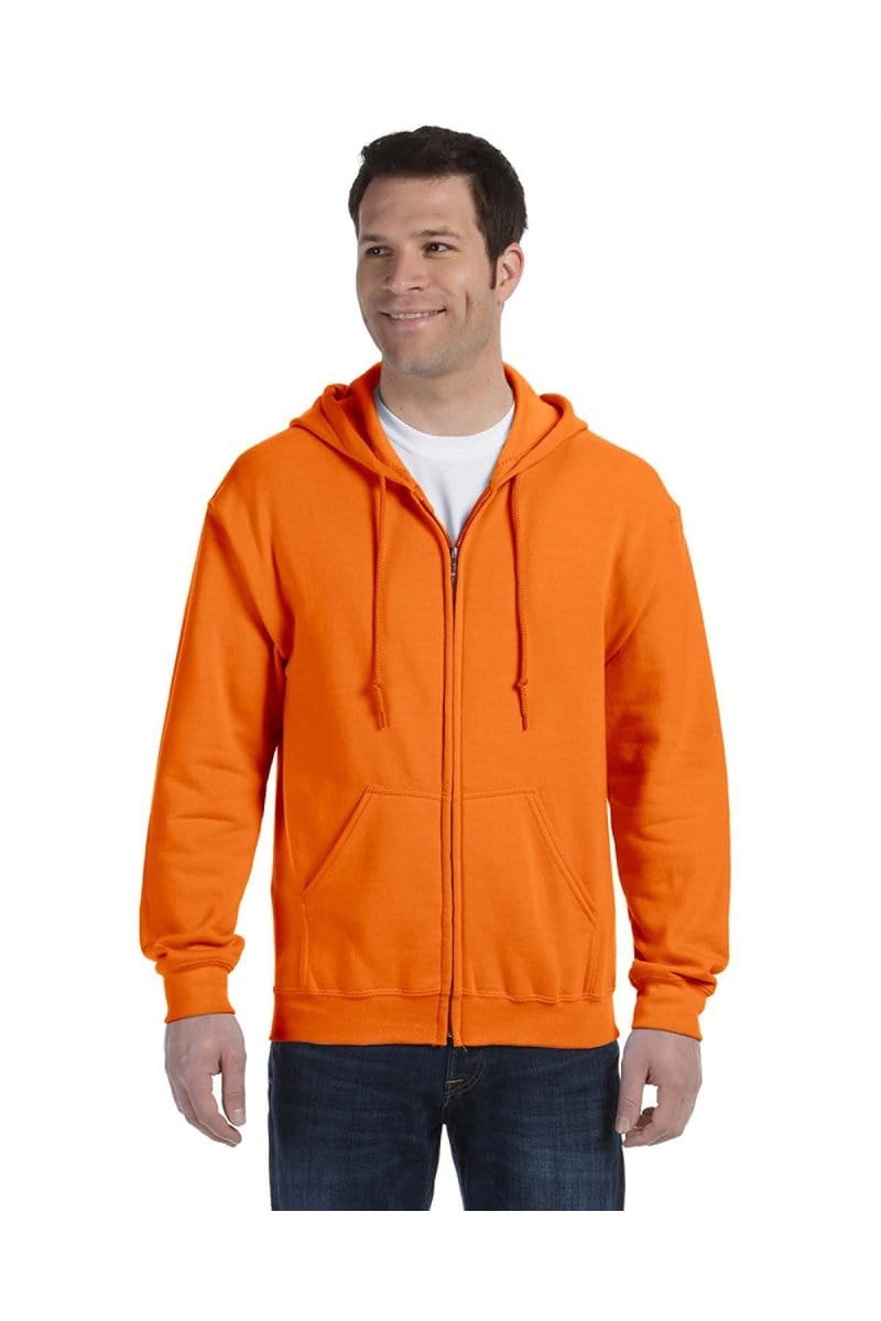 Gildan 18600B Youth Heavy Blend Full-Zip Hooded Sweatshirt in 