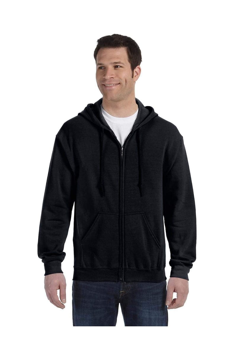 Gildan 18600B Youth Heavy Blend Full-Zip Hooded Sweatshirt in 