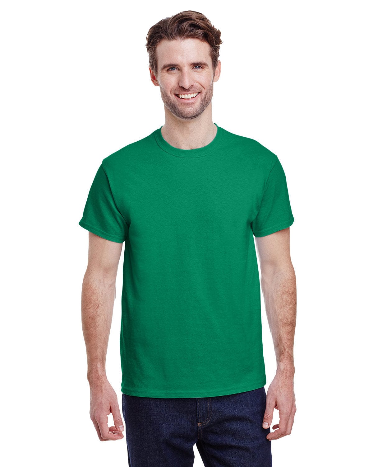 Gildan G200: Adult Ultra Cotton 6 oz. T-Shirt in Kelly Green