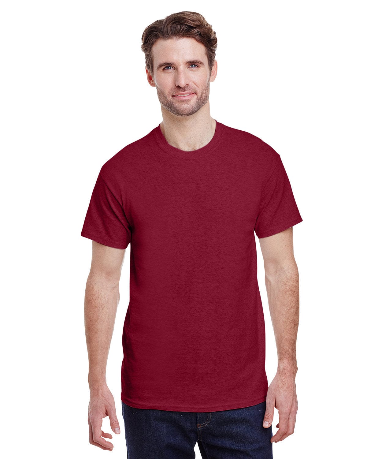 Gildan G200: Adult Ultra Cotton 6 oz. T-Shirt in Antiq Cherry Red