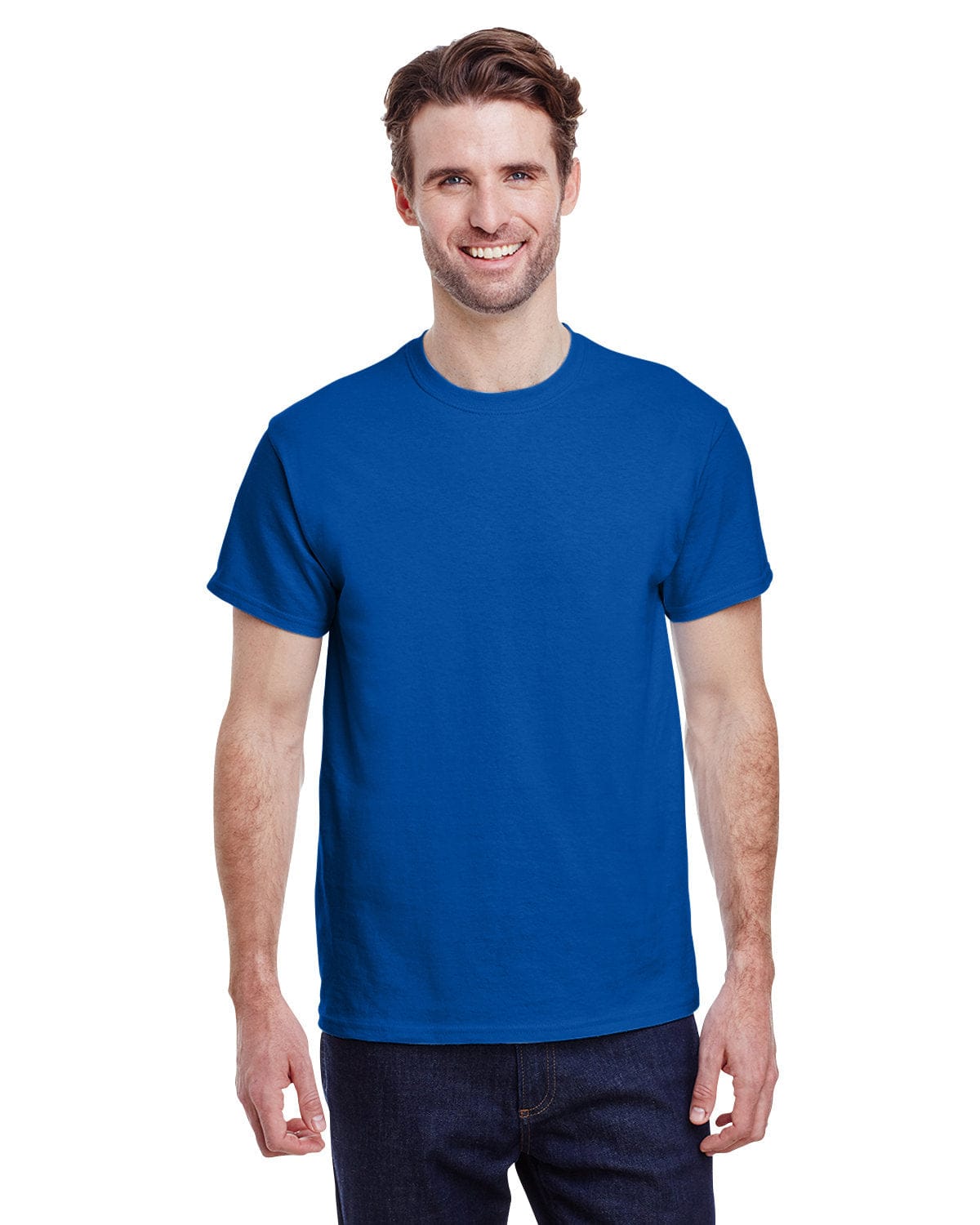 Gildan G200: Adult Ultra Cotton 6 oz. T-Shirt in Antique Royal