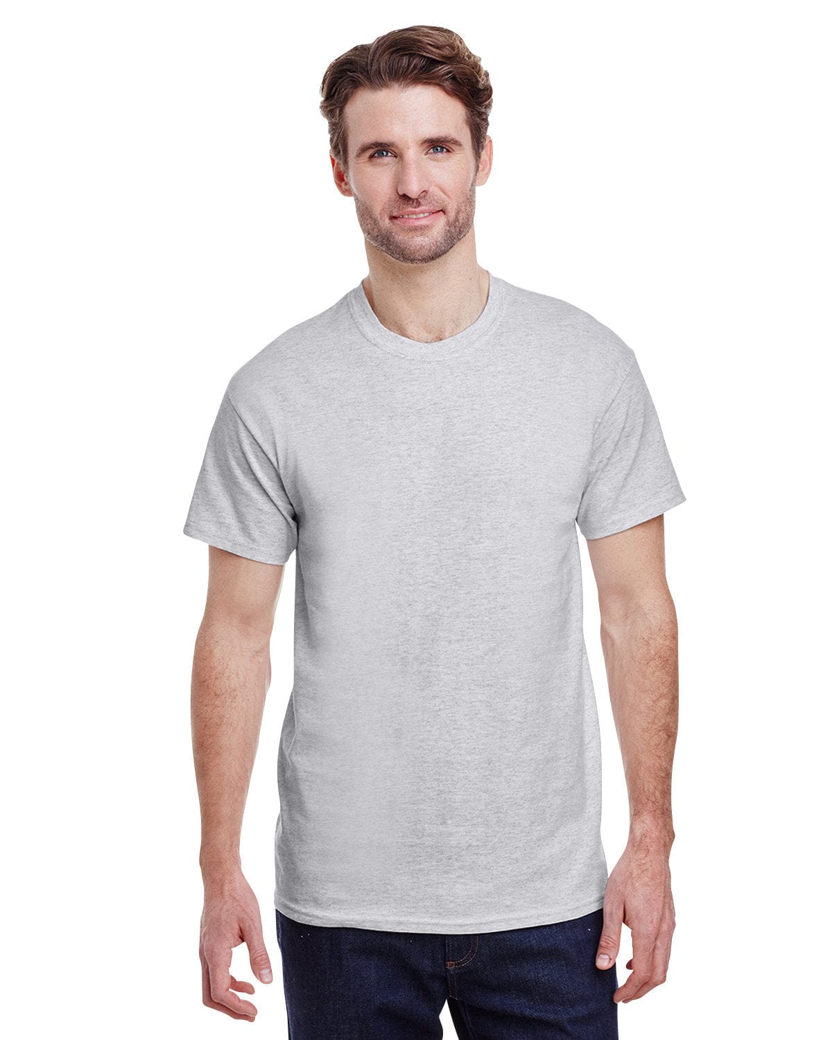 Gildan G200: Adult Ultra Cotton 6 oz. T-Shirt in Ash Grey