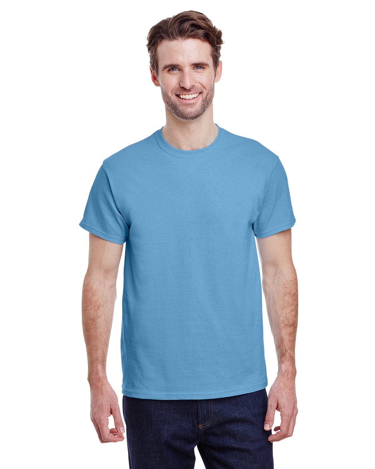 Gildan G200: Adult Ultra Cotton 6 oz. T-Shirt in Carolina Blue