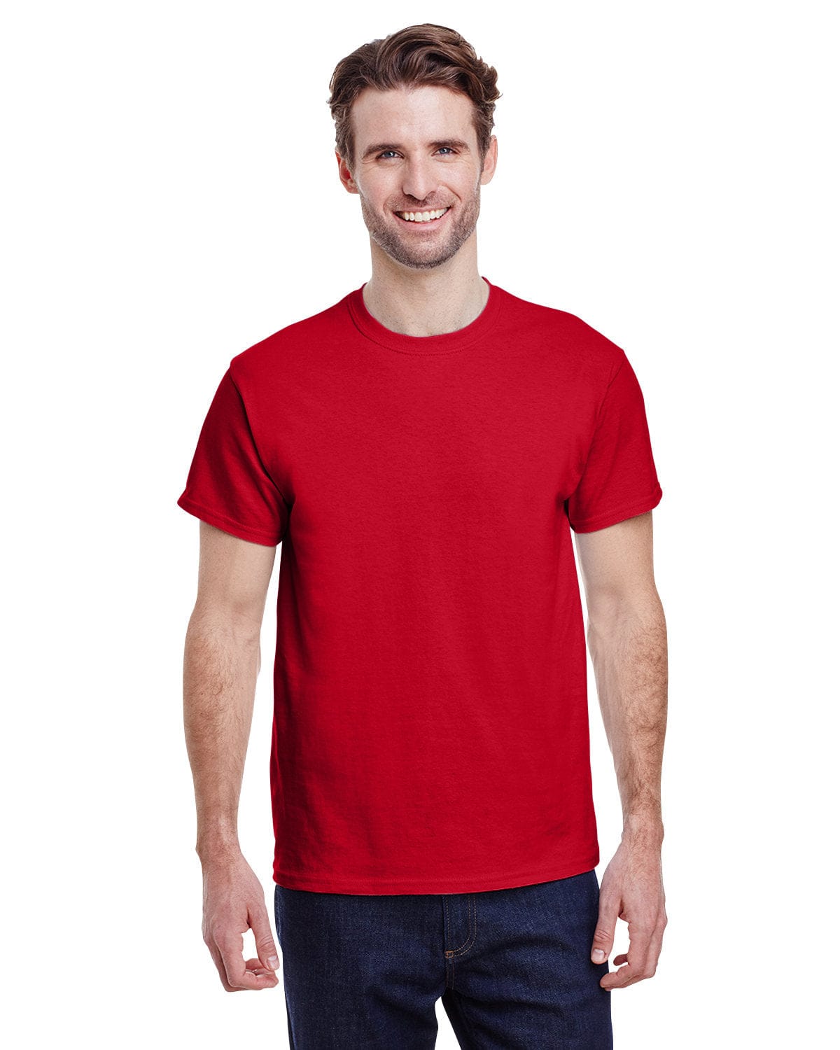 Gildan G200: Adult Ultra Cotton 6 oz. T-Shirt in Cherry Red